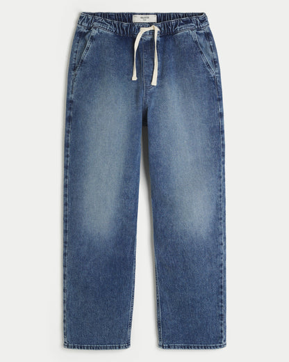 Hollister Pull-On Baggy Jeans
