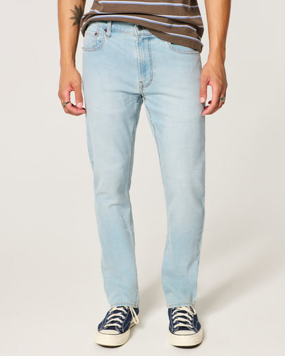 Hollister Black No Fade Slim Straight Jeans