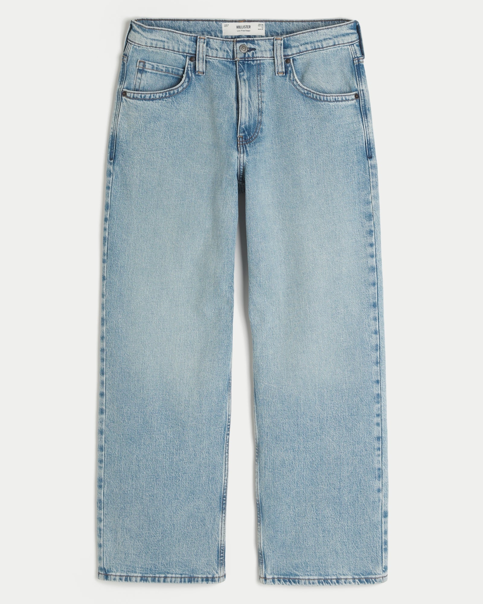 Hollister Low-Rise Baggy Jeans