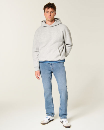Hollister Black No Fade Slim Straight Jeans