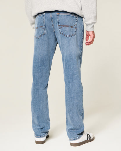 Hollister Black No Fade Slim Straight Jeans