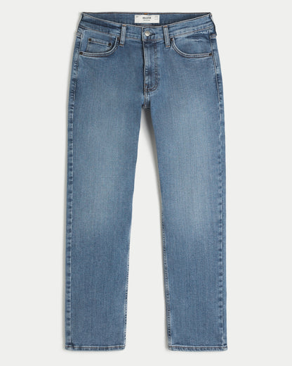 Hollister Black No Fade Slim Straight Jeans