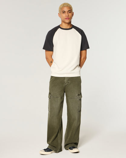 Hollister Super Baggy Cargo Jeans