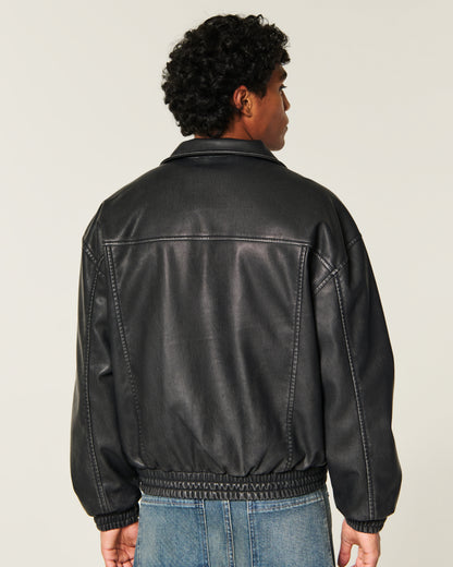 Hollister Faux Leather Jacket
