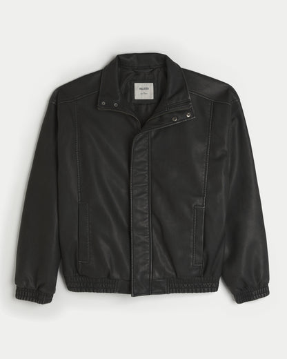Hollister Faux Leather Jacket