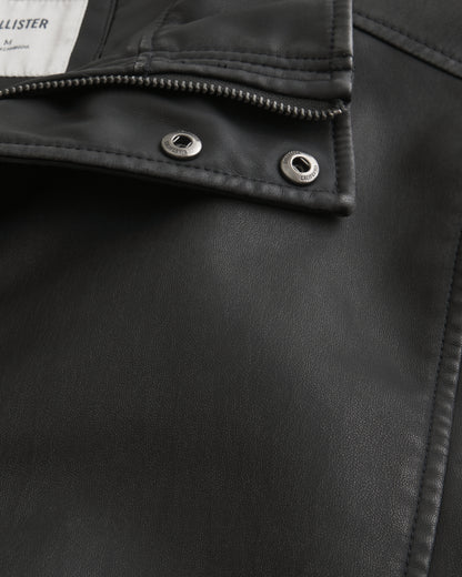 Hollister Faux Leather Jacket