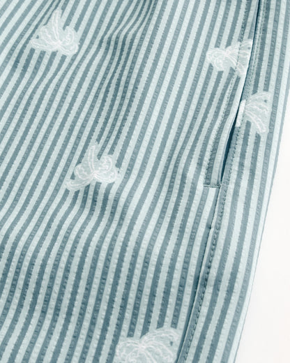 Hollister Seersucker Vacation Swim Trunks