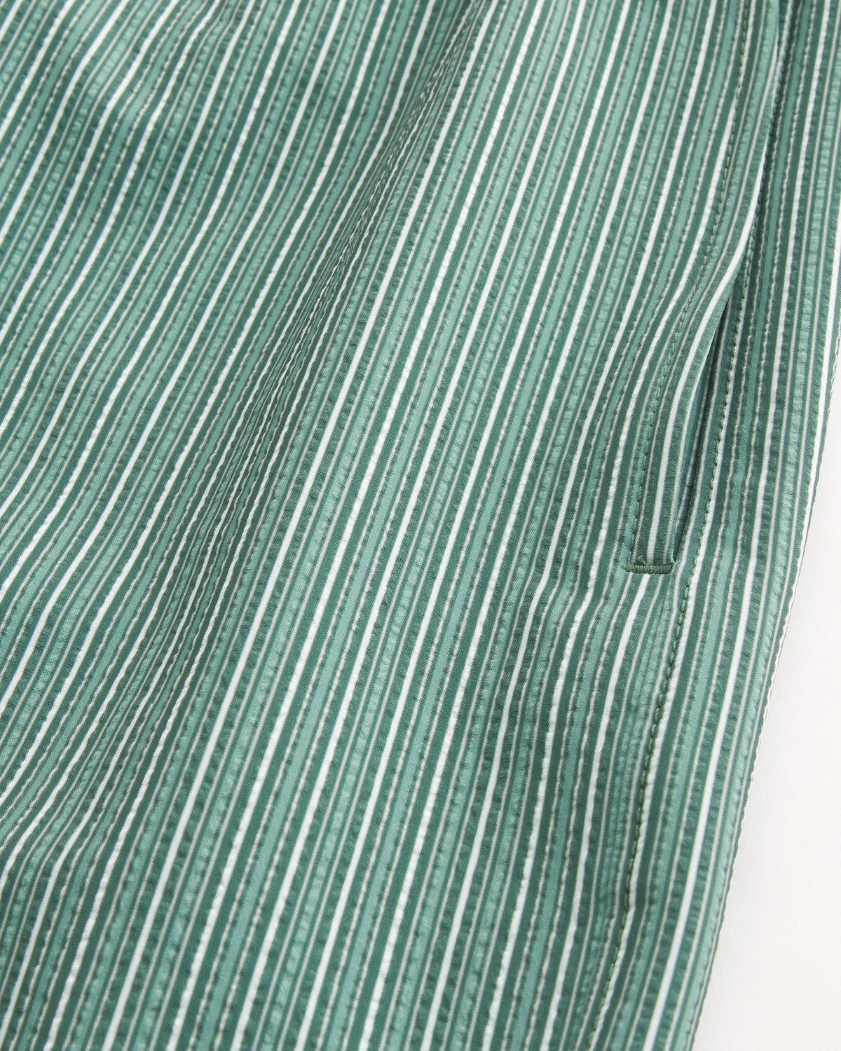 Hollister Seersucker Vacation Swim Trunks