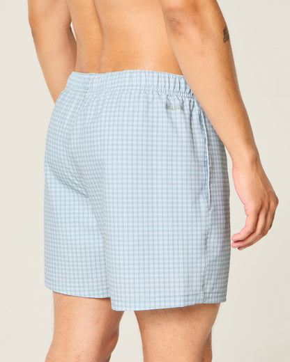 Hollister Seersucker Vacation Swim Trunks
