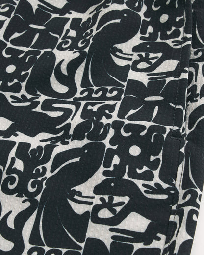 Hollister Seersucker Vacation Swim Trunks