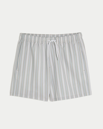 Hollister Seersucker Vacation Swim Trunks