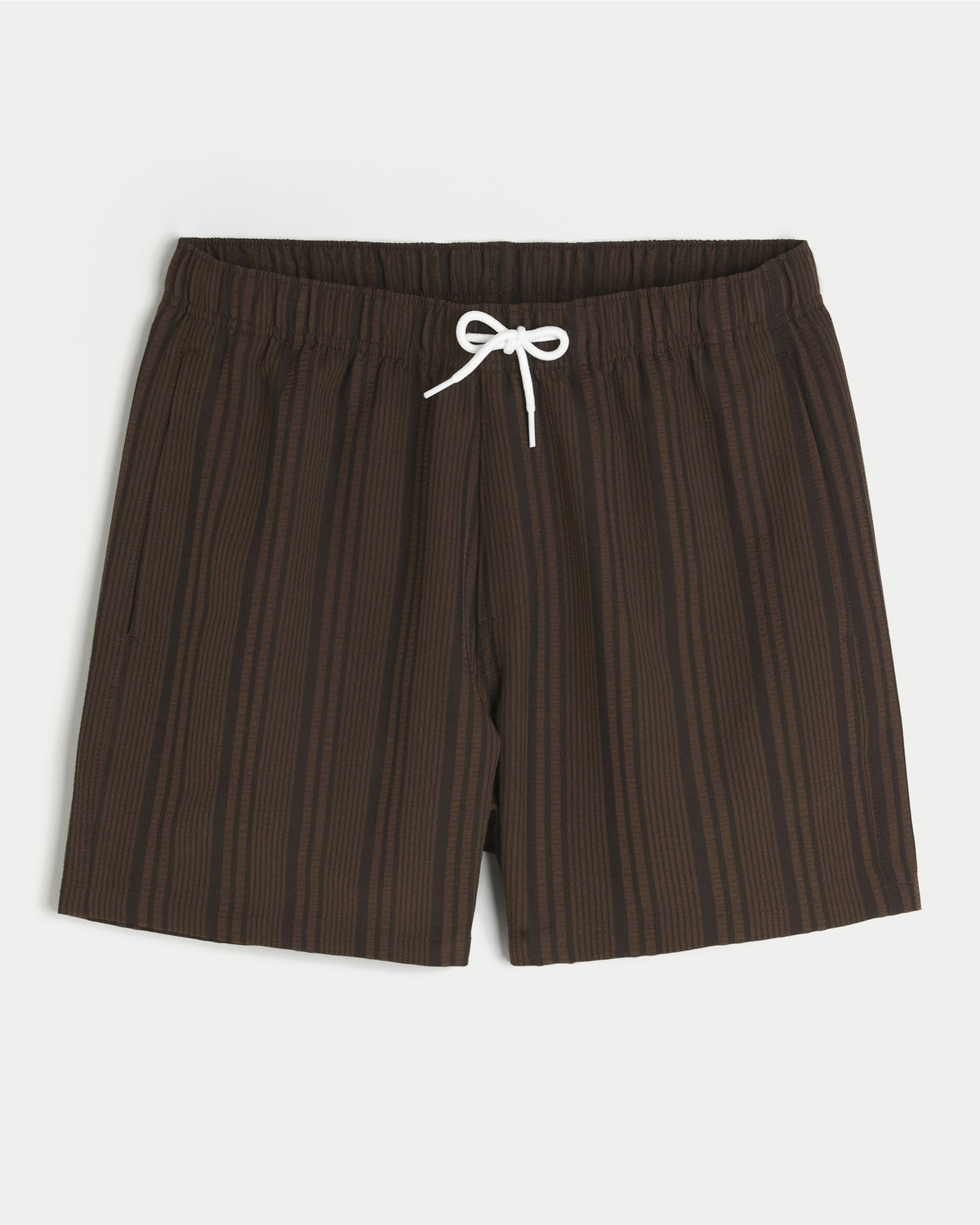 Hollister Seersucker Vacation Swim Trunks