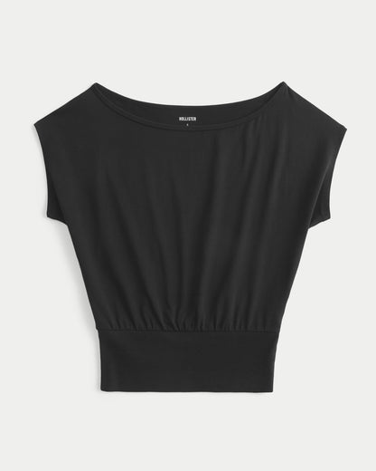 Hollister Banded Off-the-Shoulder Top