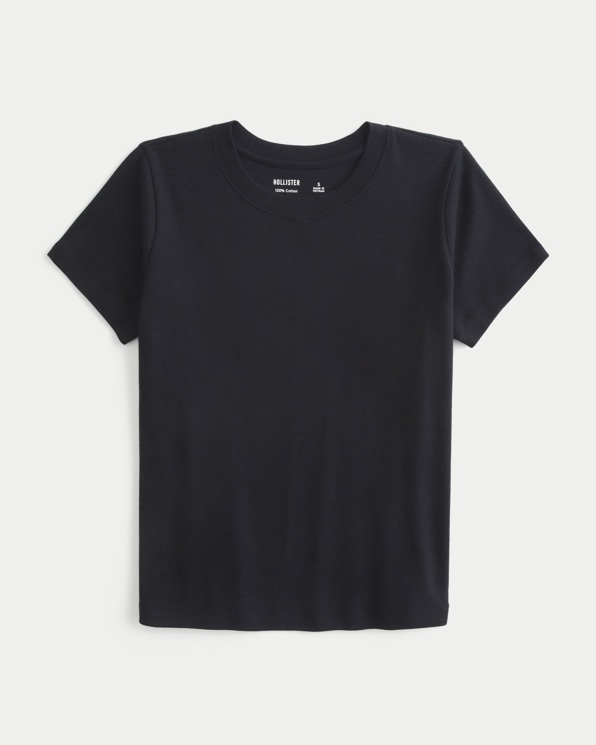 Hollister Cotton Crew Baby Tee