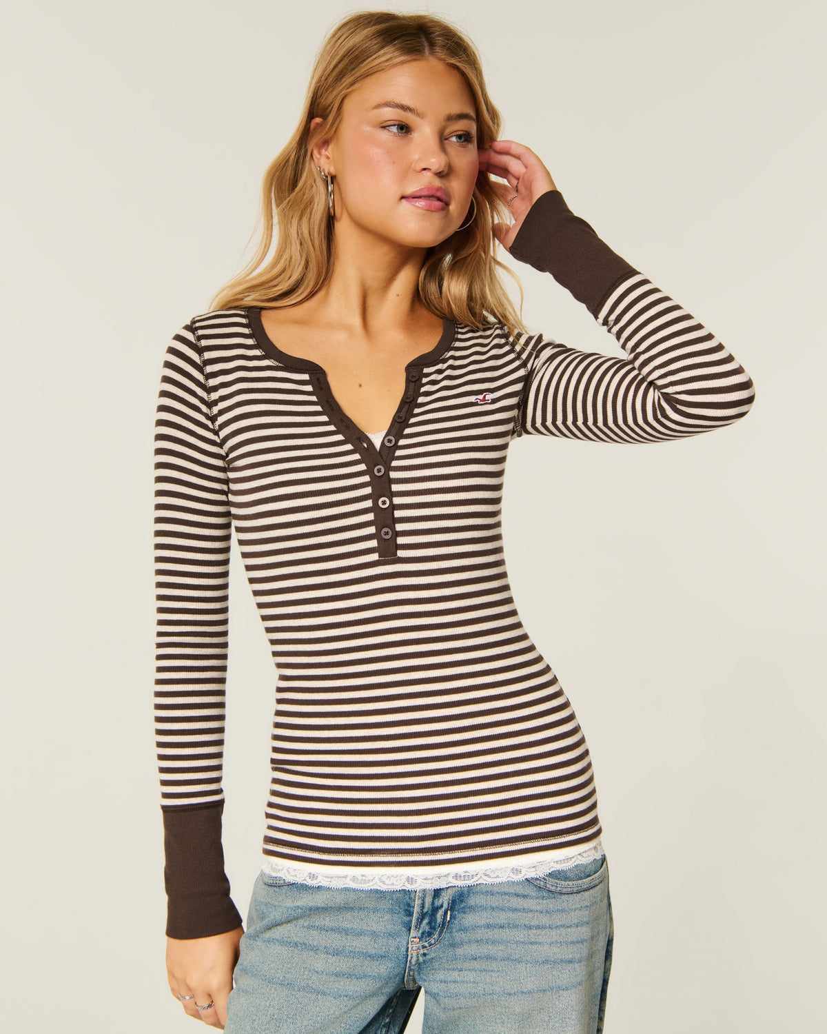 Hollister Icon Henley