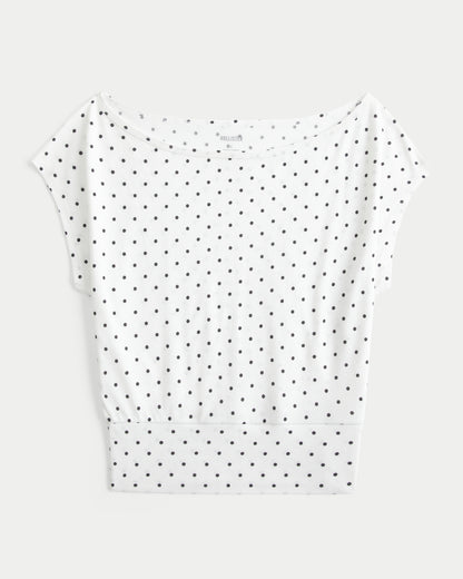 Hollister Banded Off-the-Shoulder Top