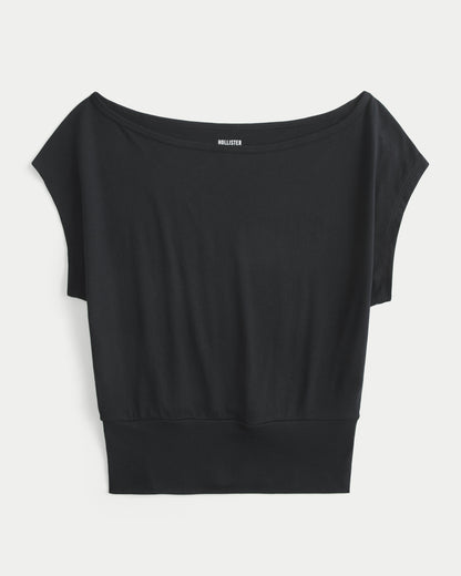 Hollister Banded Off-the-Shoulder Top