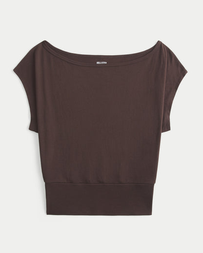 Hollister Banded Off-the-Shoulder Top