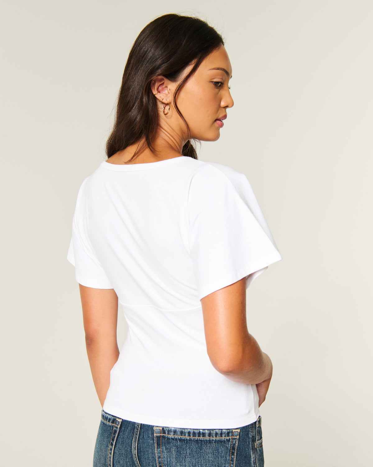 Hollister Wrap V-Neck Top
