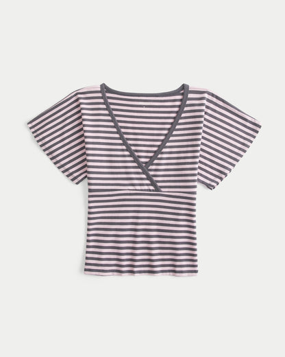 Hollister Wrap V-Neck Top