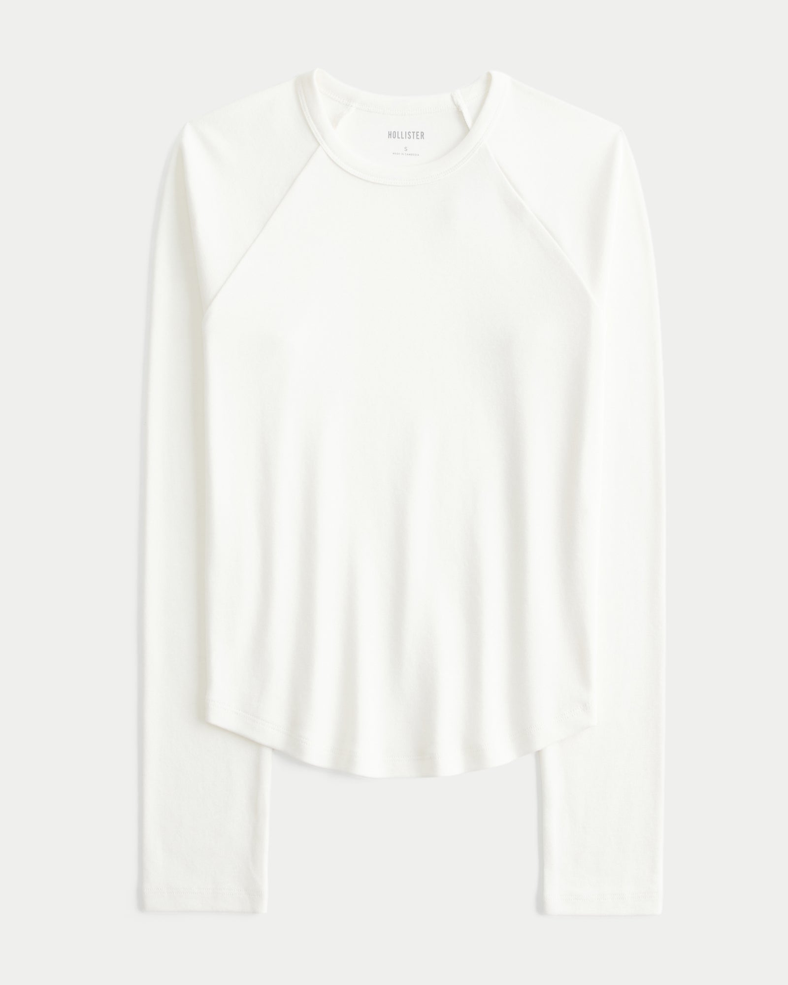 Hollister Long-Sleeve Raglan Crew T-Shirt