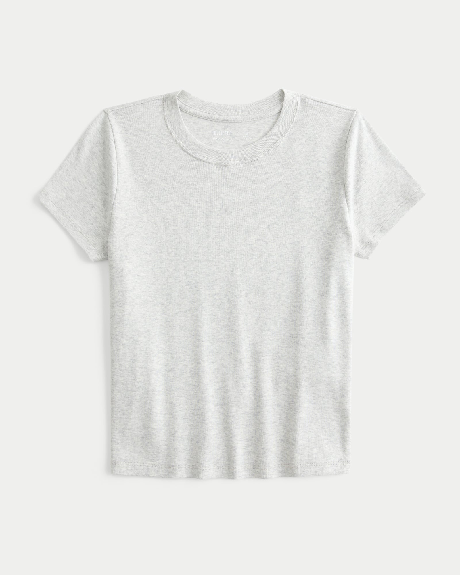 Hollister Cotton Crew Baby Tee