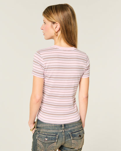 Hollister Cotton Crew Baby Tee