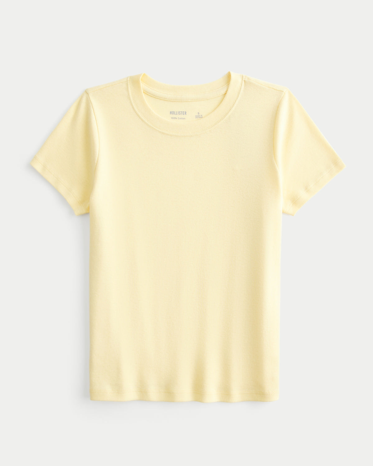 Hollister Cotton Crew Baby Tee