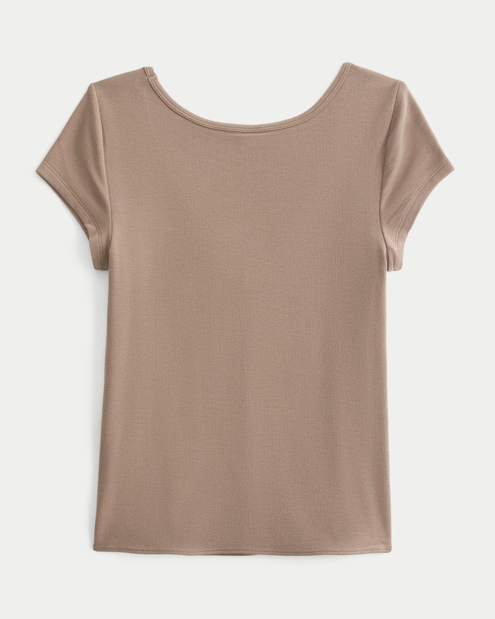 Hollister Must-Have Basic Reversible V-Neck / Slash-Neck T-Shirt