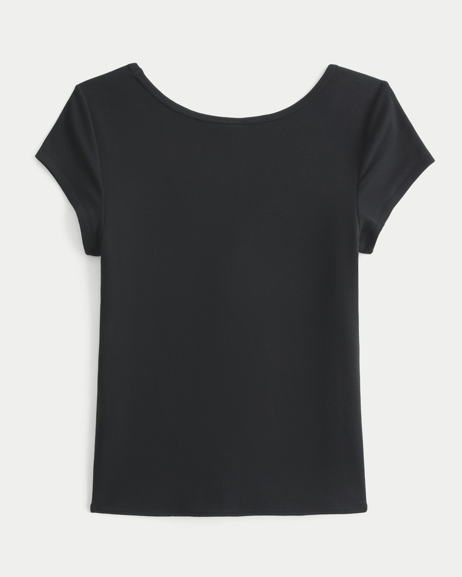 Hollister Must-Have Basic Reversible V-Neck / Slash-Neck T-Shirt