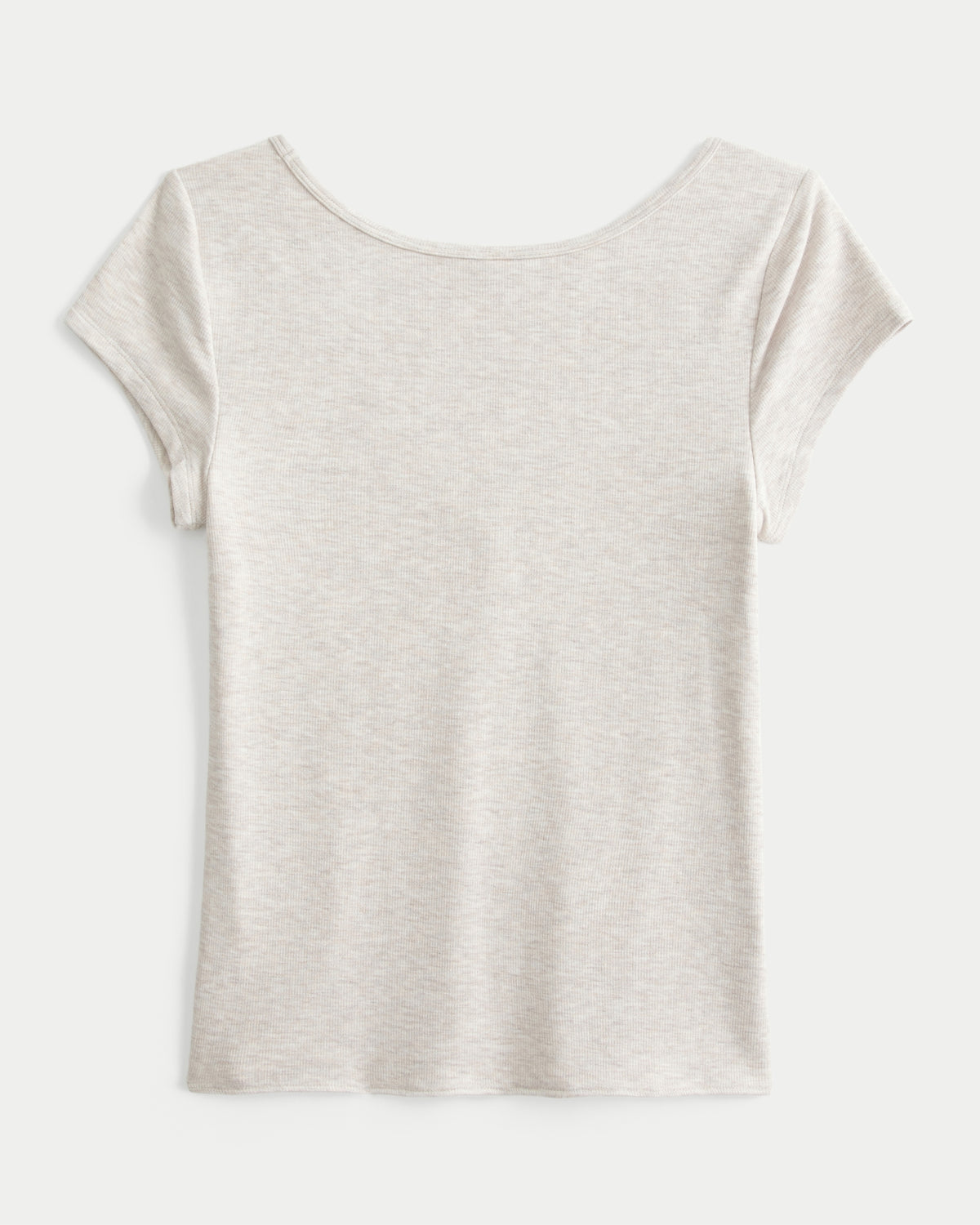 Hollister Must-Have Basic Reversible V-Neck / Slash-Neck T-Shirt