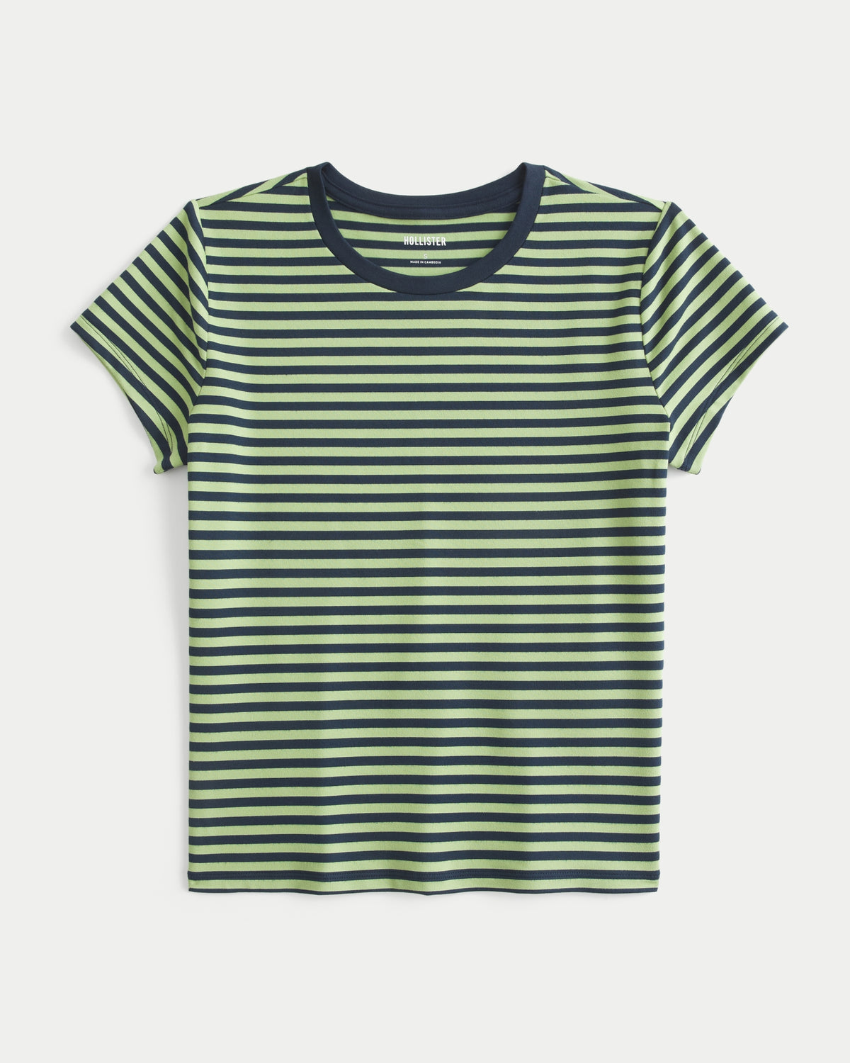Hollister Smooth Seamless Fabric Crew Baby Tee