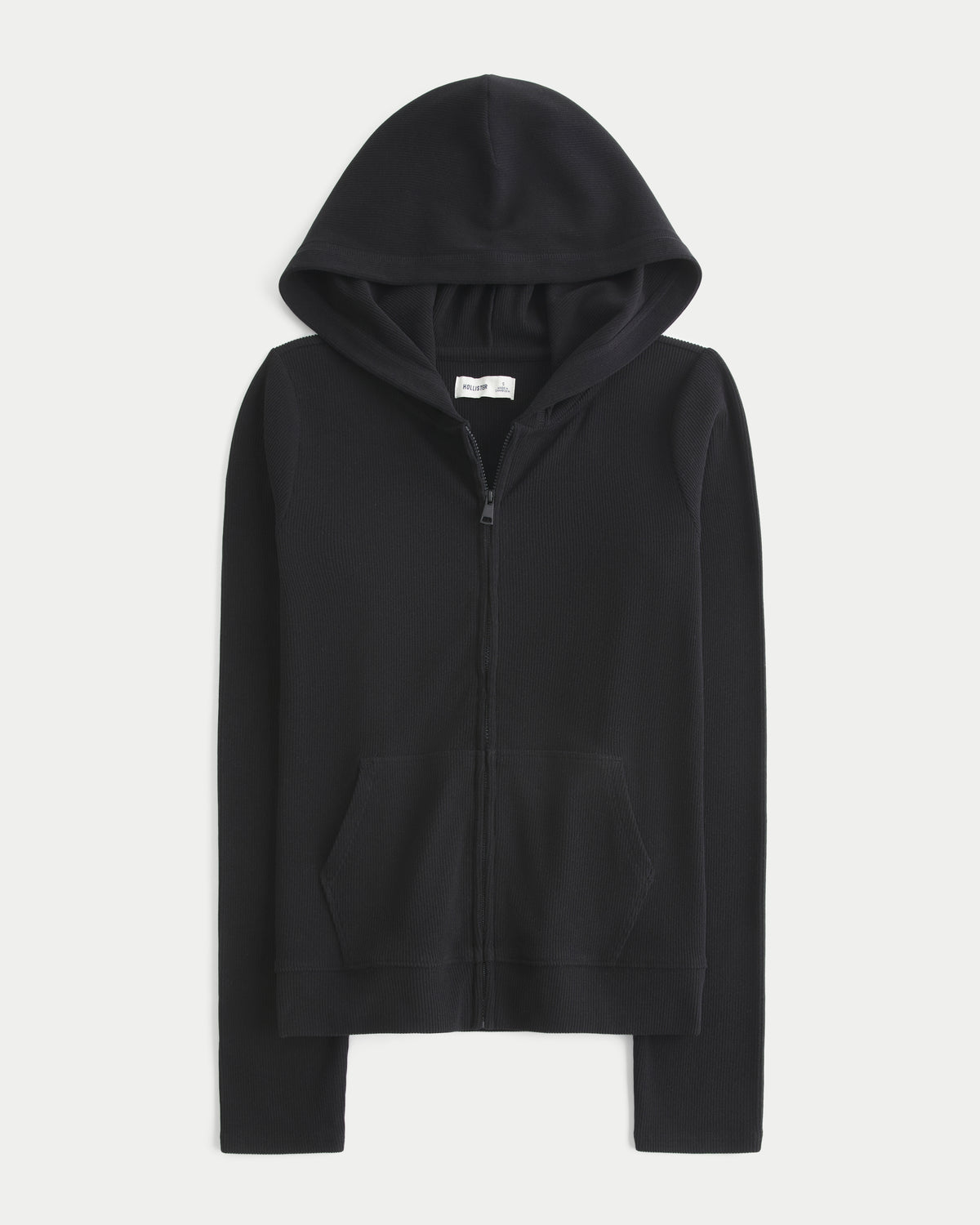 Hollister Seamless Fabric Zip-Up Hoodie