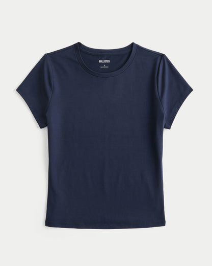 Hollister Soft Seamless Fabric Crew T-Shirt