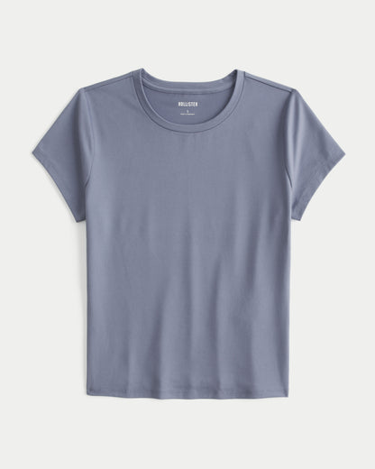 Hollister Soft Seamless Fabric Crew T-Shirt