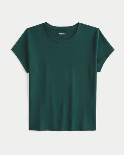 Hollister Soft Seamless Fabric Crew T-Shirt