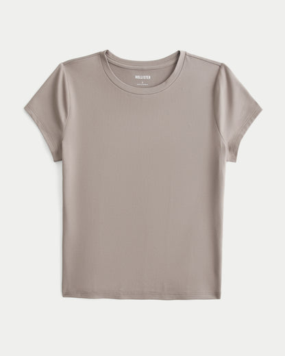 Hollister Soft Seamless Fabric Crew T-Shirt
