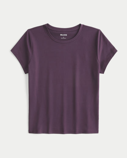 Hollister Soft Seamless Fabric Crew T-Shirt