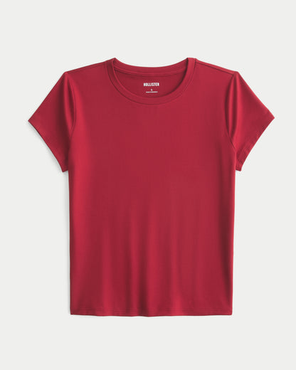 Hollister Soft Seamless Fabric Crew T-Shirt