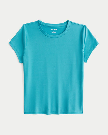 Hollister Soft Seamless Fabric Crew T-Shirt