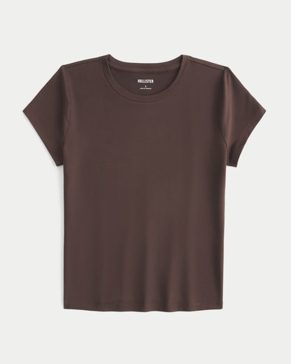 Hollister Soft Seamless Fabric Crew T-Shirt