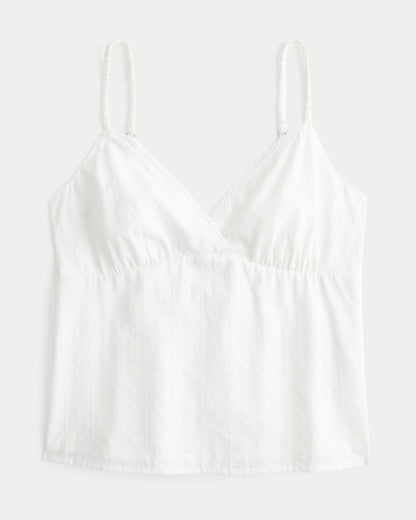 Hollister Embroidered Layering Cami