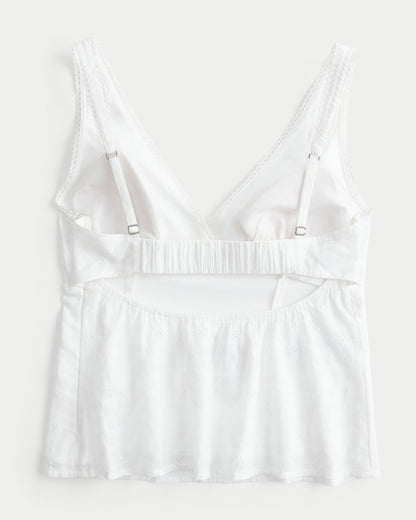 Hollister Lace Trim Tank