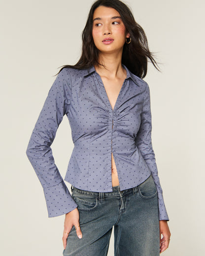 Hollister Bell Sleeve Shirt