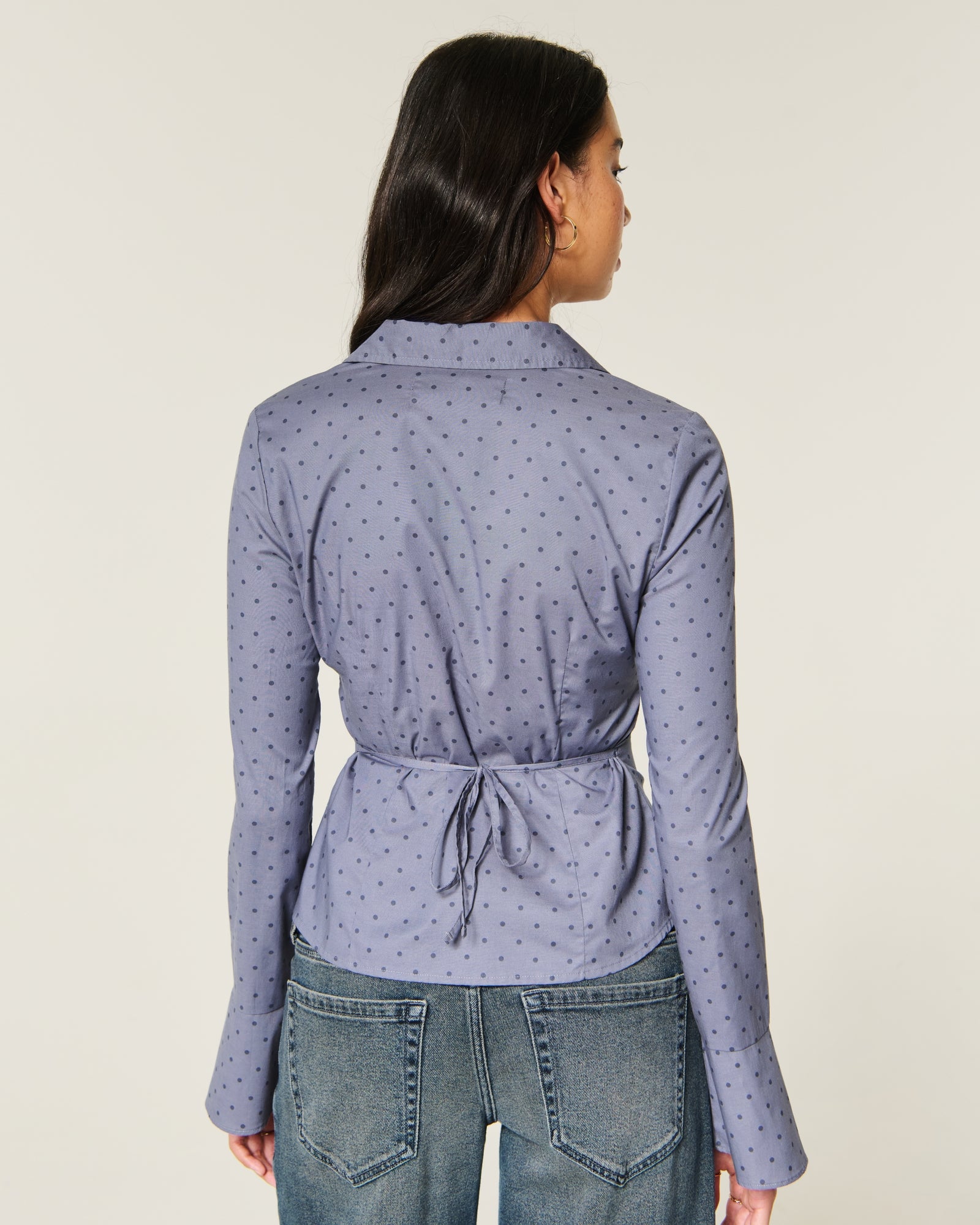 Hollister Bell Sleeve Shirt