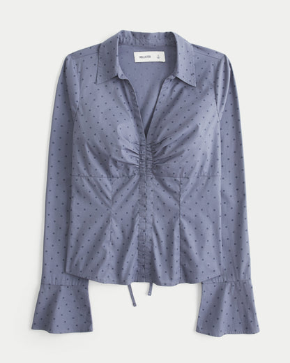 Hollister Bell Sleeve Shirt