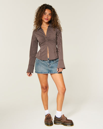 Hollister Bell Sleeve Shirt
