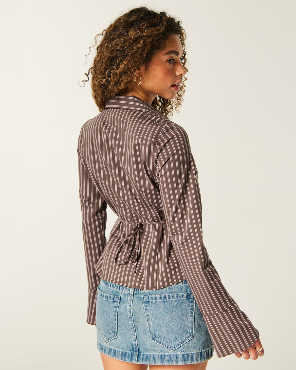 Hollister Bell Sleeve Shirt