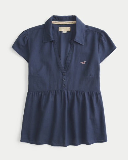 Hollister Babydoll Shirt