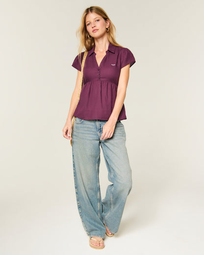 Hollister Babydoll Shirt